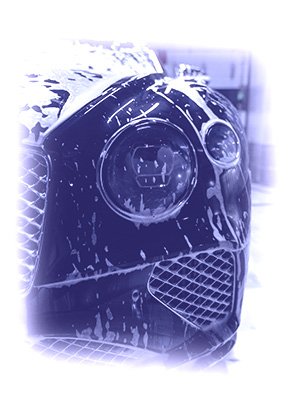 exterior car wash on luxury car - cpv car wash watford