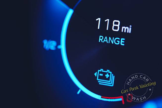 close-in-shot-of-electric-car-battery-range-gauge