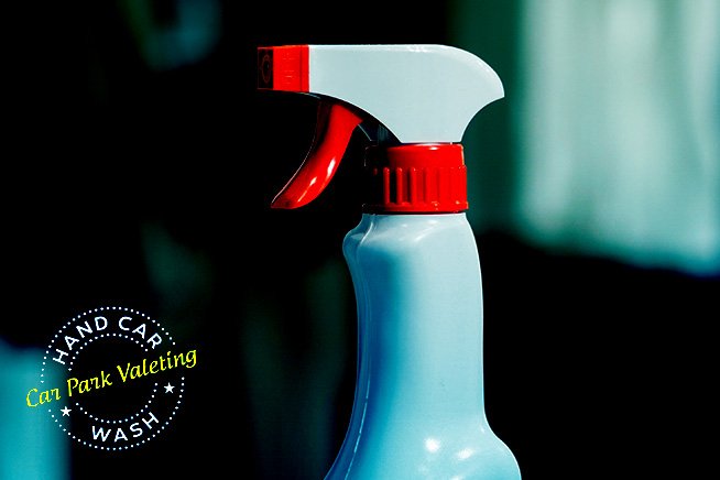 image of cleaning bottle for how to get makeup off leather seats blog