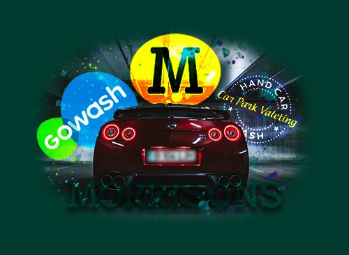 go wash app payment method image for how to pay for morrisons car wash with cpv logo