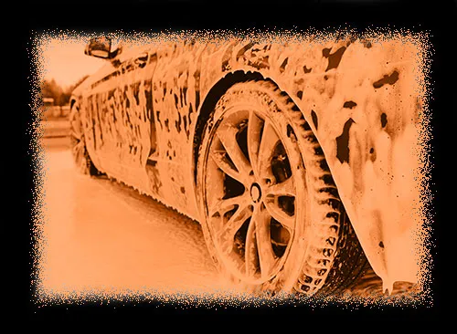 image of car deep wash for cpv car wash web page lots of foam on car