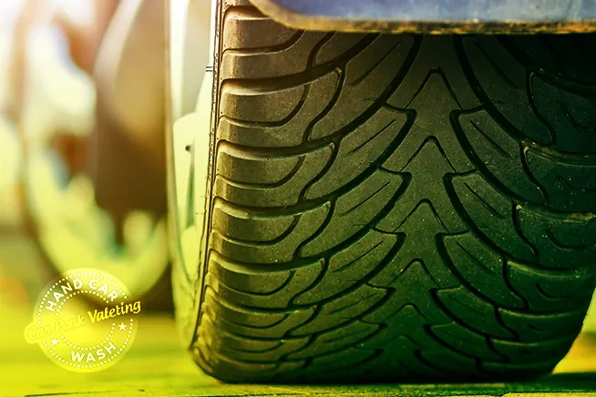 image of car rear wheel for cpv car wash tire services in watford